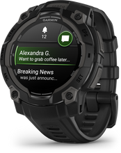 Kép betöltése a galériamegjelenítőbe: Garmin | INSTINCT 3, 45mm AMOLED, Fekete (ED)