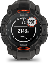 Load image into Gallery viewer, Garmin | INSTINCT 3, 50mm Solar, Fekete, sötétszürke szíjjal (ED)