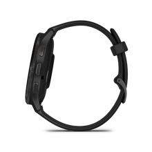 Kép betöltése a galériamegjelenítőbe: Garmin | VENU 3 FEKETE, FEKETE KERETTEL, BŐR ÉS SZILIKON SZÍJJAL