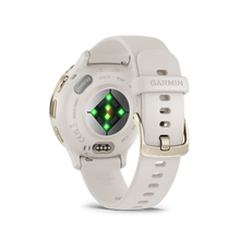 Kép betöltése a galériamegjelenítőbe: Garmin | VENU 3S ELEFÁNTCSONT KRÉMARANY, SZILIKON SZÍJJAL