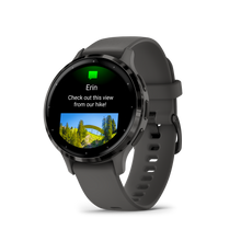 Kép betöltése a galériamegjelenítőbe: Garmin | VENU 3S SZÜRKE, SZÜRKE KERETTEL, SZILIKON SZÍJJAL