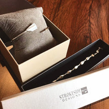 Load image into Gallery viewer, Rowing bangle - bent bard blade | Strokeside Designs