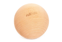 Lade das Bild in den Galerie-Viewer, Masszázs golyó - bükkfa, 10 cm | rollholz