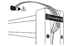 Kép betöltése a galériamegjelenítőbe: SmartRow okos kiegészítő evezőpadhoz | WaterRower