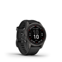 Lade das Bild in den Galerie-Viewer, Garmin | FENIX 7S PRO SAPPHIRE SOLAR, SZÜRKE DLC TITÁNIUM, FEKETE SZILIKON SZÍJJAL (ED XD)
