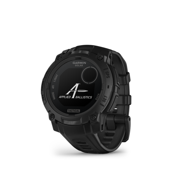Garmin | INSTINCT 3, 45mm Solar, Tactical Edition, Fekete, fekete szíjjal (ED)