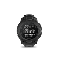 Load image into Gallery viewer, Garmin | INSTINCT 3, 45mm Solar, Tactical Edition, Fekete, fekete szíjjal (ED)
