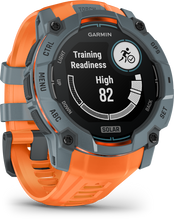 Load image into Gallery viewer, Garmin | INSTINCT 3, 50mm Solar, Szürke, narancs szíjjal (ED)
