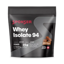 Load image into Gallery viewer, Sponsor Whey Isolate 94 protein powder 1500g, vanilla
