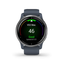 Load image into Gallery viewer, Garmin | VENU 2 GRÁNITKÉK, EZÜST KERETTEL
