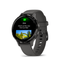 Load image into Gallery viewer, Garmin | VENU 3S SZÜRKE, SZÜRKE KERETTEL, SZILIKON SZÍJJAL (ED)
