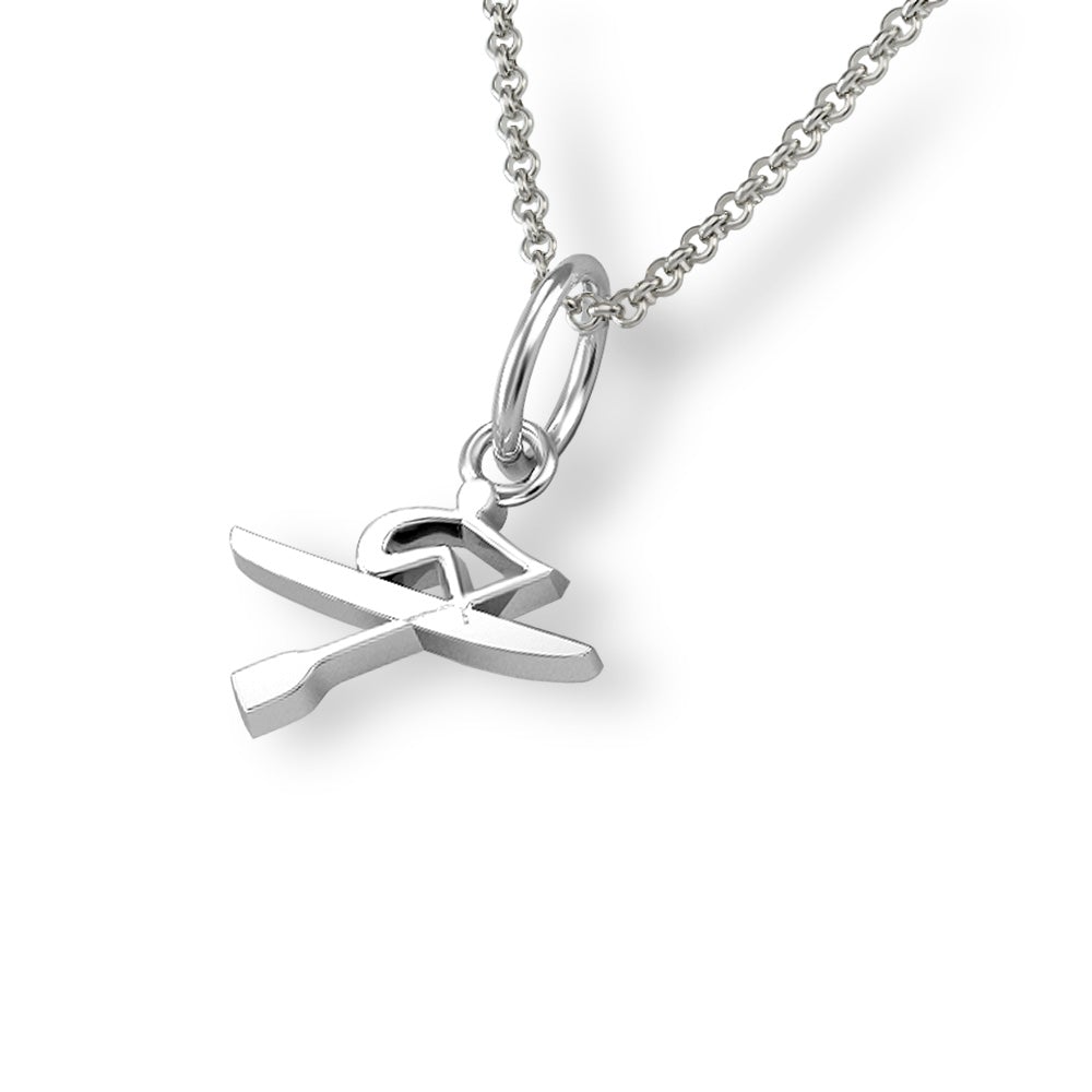 Rowing pendant - skiff | Strokeside Designs