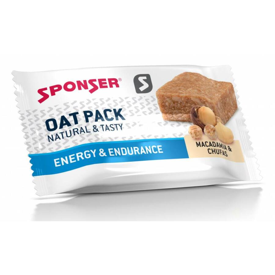 Sponsor Oat Pack energy oat bar 60g, macadamia